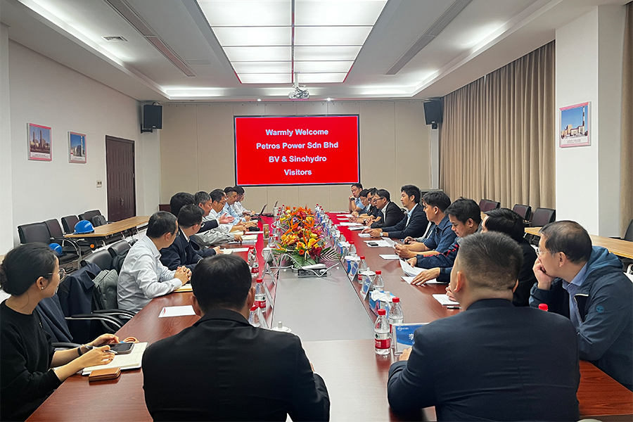Wizyta delegacji użytkownika końcowego projektu Malaysia Miri