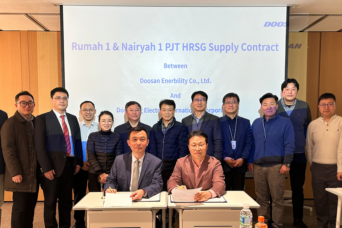 Z powodzeniem uzyskuje dostawca HRSG ACWA Power zatwierdzony i podpisany umowy o dostawę HRSG na Saudyjską Rumah1 (3*M501J) i Nairyah1 (3*M501J) projekty
